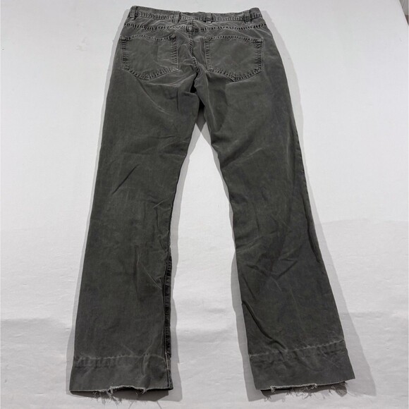 James Perse Canvas 5 Pocket Pants Mens Gray Button Fly Slim Straight Sz 30 USA - Picture 11 of 14